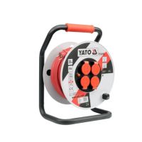 Yato YT-8106 Cable Reel with Stand 30m – Heavy Duty Extension Cable Reel for Power Distribution, Workshop Use, and Industrial Applications
